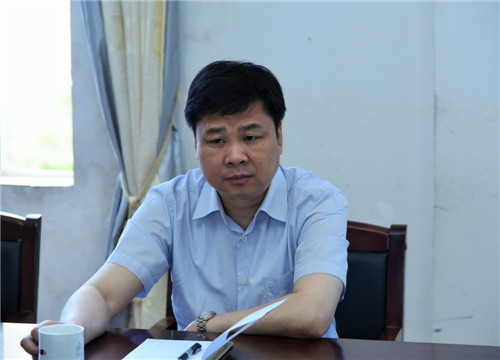 市政协副主席陈晓东到武平县检查督导防汛工作,县委书记陈厦生,县长